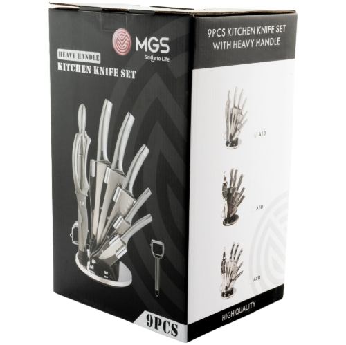 کارتن سرویس چاقو 9 پارچه کد S-K162209-T9